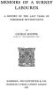 [Gutenberg 42092] • Memoirs of a Surrey Labourer: A Record of the Last Years of Frederick Bettesworth